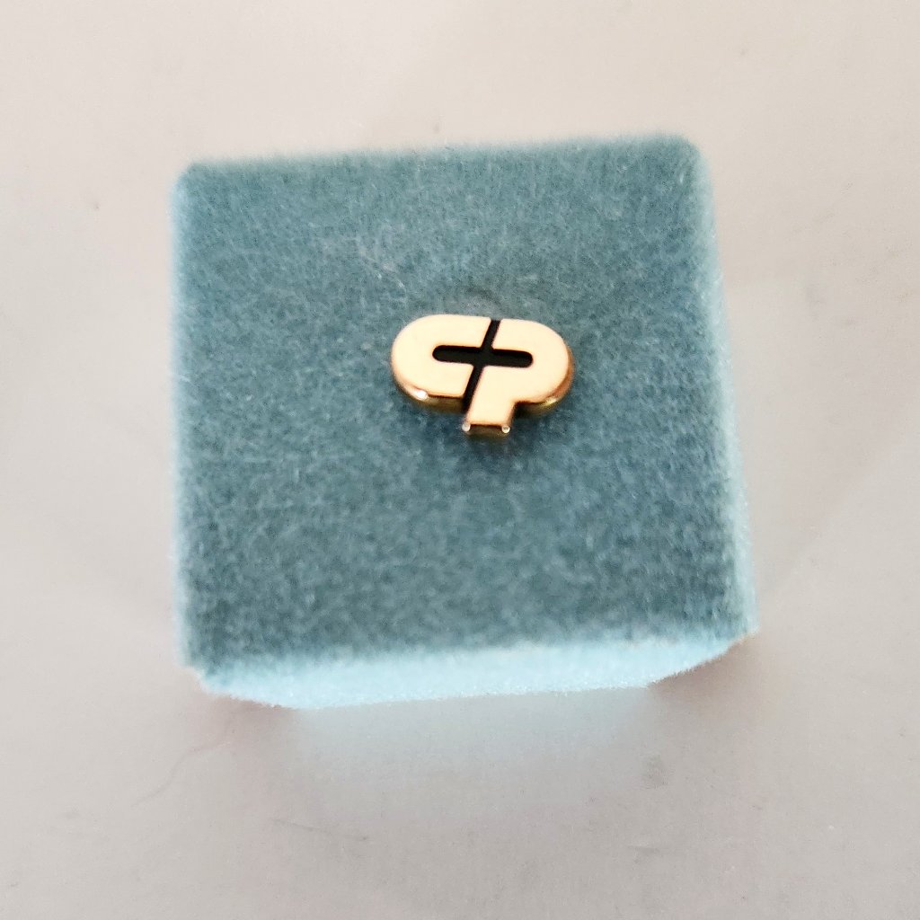 Cp ColgatePalmolive 110 10k Lapel Pin Tie Tack